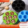 Silicone 7-Hole Cake Mold for Air Fryer Baking Tools