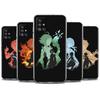 Прозрачный чехол Genshin Impact с аниме для Samsung Galaxy A51 A71 A21s A31 A12 A32 5G A21 EU A52 4G A41 A11 A22, чехол из ТПУ для телефона