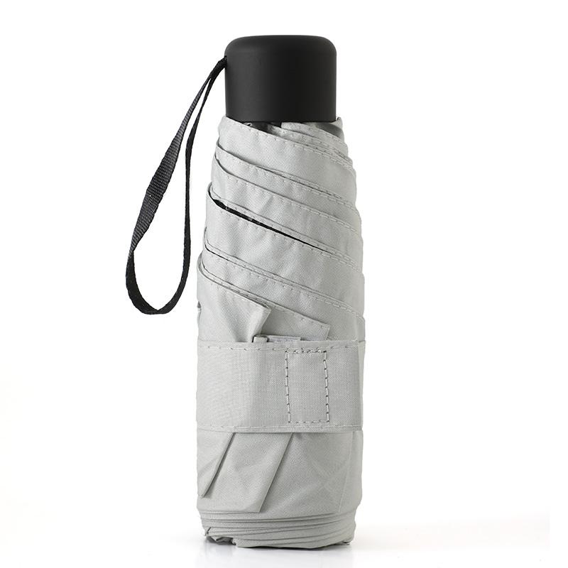 Ultralight Mini Pocket Women's Small Windproof Folding Umbrella Travel Compact Rain Men's Umbrella Sunscreen Umbrella Outdoor Um