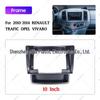 Рамка для передней панели навигации 10-14 Renault Trafic/Opel Vivaro для Android HD Экрана