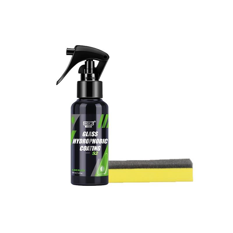 Водоотталкивающий спрей HGKJ 2, антидождевое покрытие для автомобильного стекла, гидрофобная противодождевая жидкая зеркальная маска для лобового стекла, авто