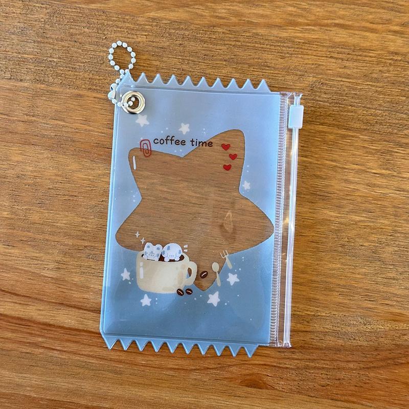1PC Transparent Candy Bag INS Photocard Holder Idol Photo Card Protective Cover Badge Holder Korean Card Holder Funny