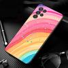 Phone Case For Samsung Galaxy S25 S24 S23 S22 S21 Ultra S24 S23 S22 S21 S25 Plus S24 S25 FE Rainbow clouds