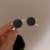 1Pc  Mini Sunglasses Brooches Vintage Metal Glasses Shaped Pins Women Men Party Clothing Accessories