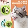 Natural Catnip Ball Cat Wall Stick-on Toy Scratcher Treats Healthy Natural Removes Ball To Promote Digestion Cat Grass Snack