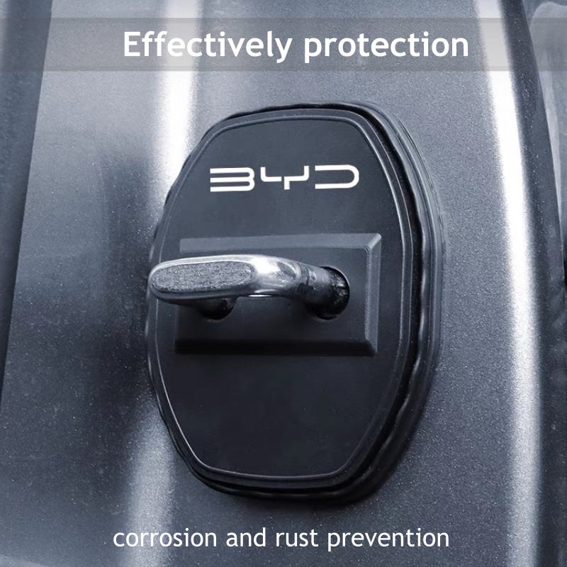 Для BYD Song Pro Sealion 5 DMi 2026 2025 2024 Автомобильные Дверные Замки Защитные Силиконовые Чехлы Аксессуары