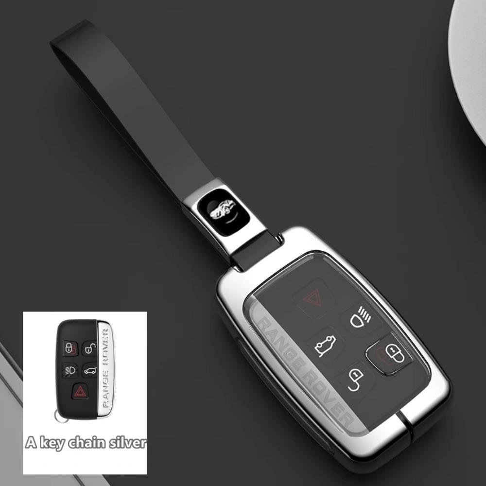 Автомобильный чехол для ключей из ТПУ из цинкового сплава, держатель для Land Rover Range Rover Discovery 5 Sport для JAGUAR XE XF XJ F PACE, аксессуары