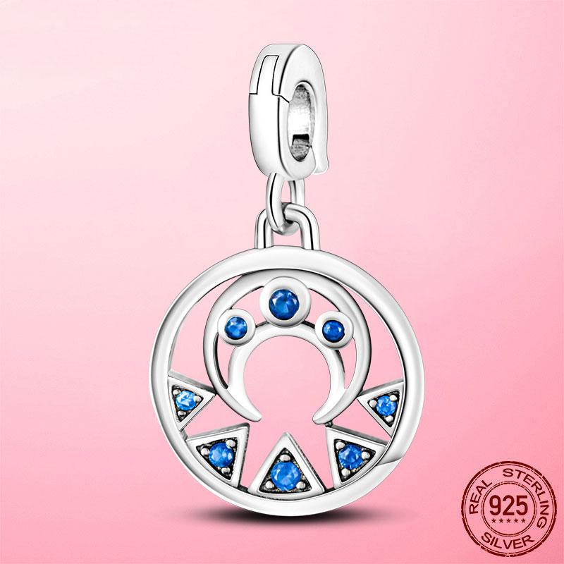 925 Silver My Love Starfish Flamingo Pendant Charms Fit Original Original Me Bracelet DIY Bead Jewelry For Women