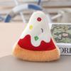 Fish Cute Cake Plushie Keychain With Pp Cotton Filling For Bag Accessory