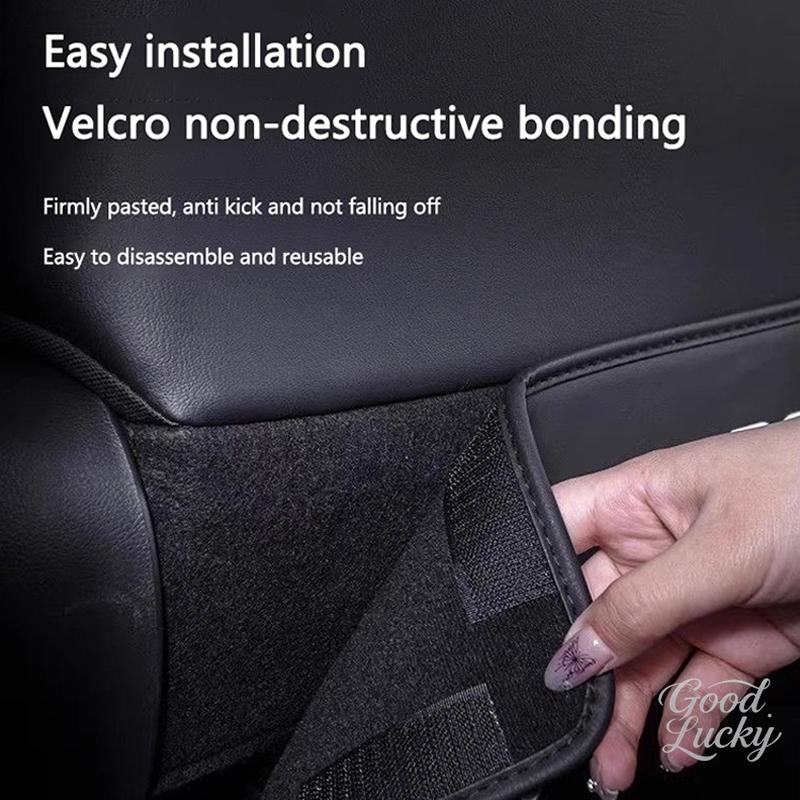 Car Seat Back Anti Kick Pad Cover k Dirt Resistant Pad For Mercedes Benz A C E S G Class GLC CLE CLA GLB GLS W177 Accessories GA9
