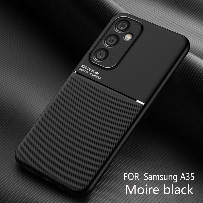 Магнитный чехол для телефона для Samsung Galaxy A56 A26 A16 A06 A36 A35 A34 A33 A32 A31 A30 A25 A24 A23 Матовый противоскользящий чехол для телефона