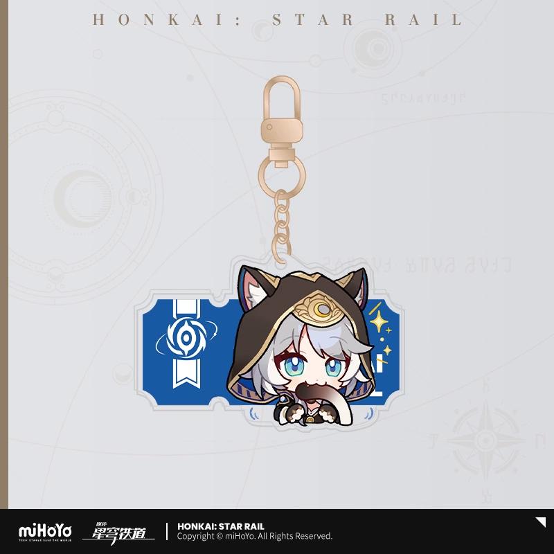 Sunsyea Официальный мерч Honkai Star Rail miHoYo Оригинальный Аутентичный Серия PMZLG Брелок Значок Phainon