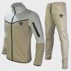 Популярный мужской спортивный костюм европейского размера: Комплект из куртки с длинными рукавами и брюками с капюшоном