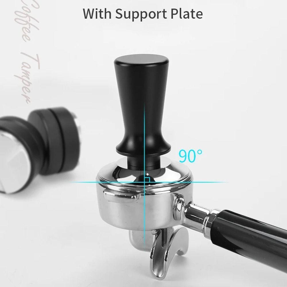 Internal Spring Design Stainless Steel Coffee Tamper Calibrated Coffee Leveler Espresso Machine