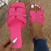 Fashion Fashion Non-slip Women Slippers Summer Flat Rivet Slippers Female Sandals Open Toe Outdoor Beach Slippers Design Slides Women