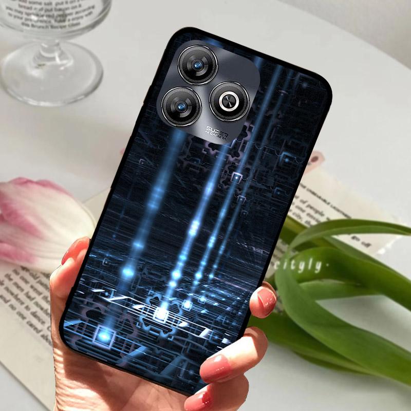 Для ZTE Blade V60 Smart 4G Чехол Крутой Волк Лев Роскошный Силиконовый Мягкий ТПУ Чехол для Телефона Для ZTE Blade A75 4G V60Smart Fundas Shell