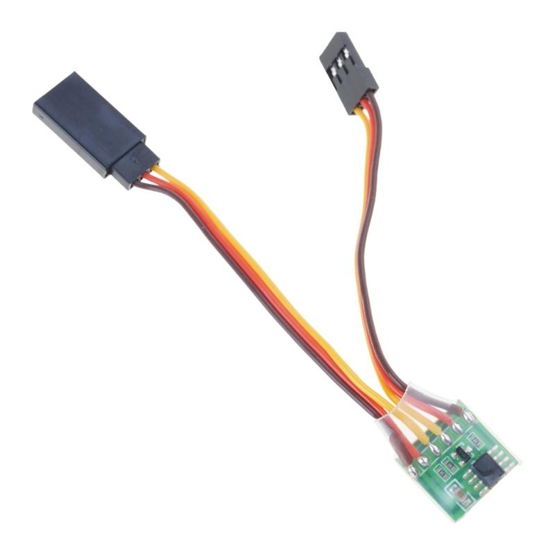 High-Precision Servo Reverser Portable Remote Control Toy Signal Reverser Automobile Modified Replacing Part 5V-6V