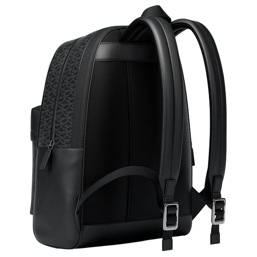 MICHAEL KORS Coated Canvas Backpack Medium Men's 37S6LPAB8B-BLACK