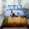 3D Giant Tiger Bedding Set King Queen Twin Single Size Duvet Cover Pillow Cases Bed Linen Set