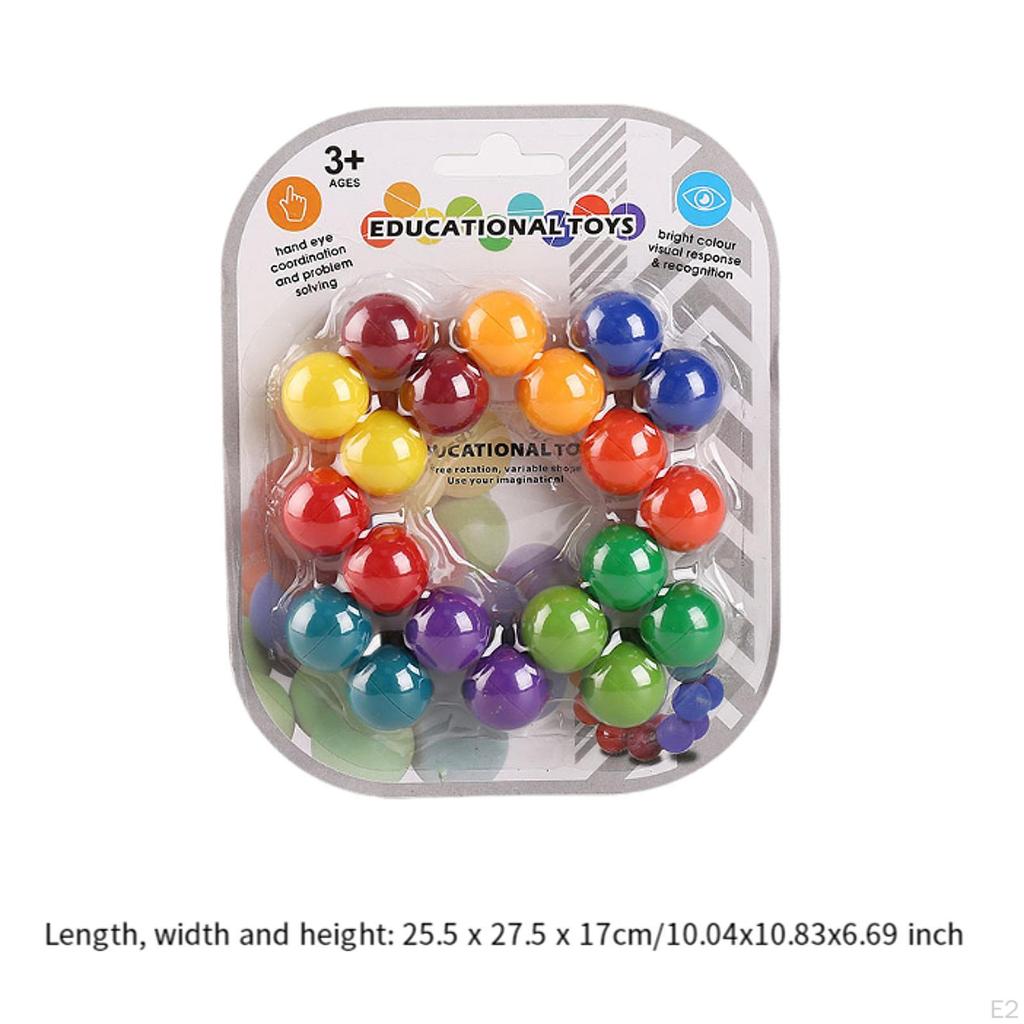 Puzzle Game, 3D Decompression Ball, Special Needs Developmental Toys, Intelligent Inseparable
