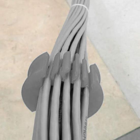 Инструмент для организации кабелей Гребень для проводов Эргономичный дизайн Эффективное управление проводами Широко используемый органайзер для сетевых кабелей