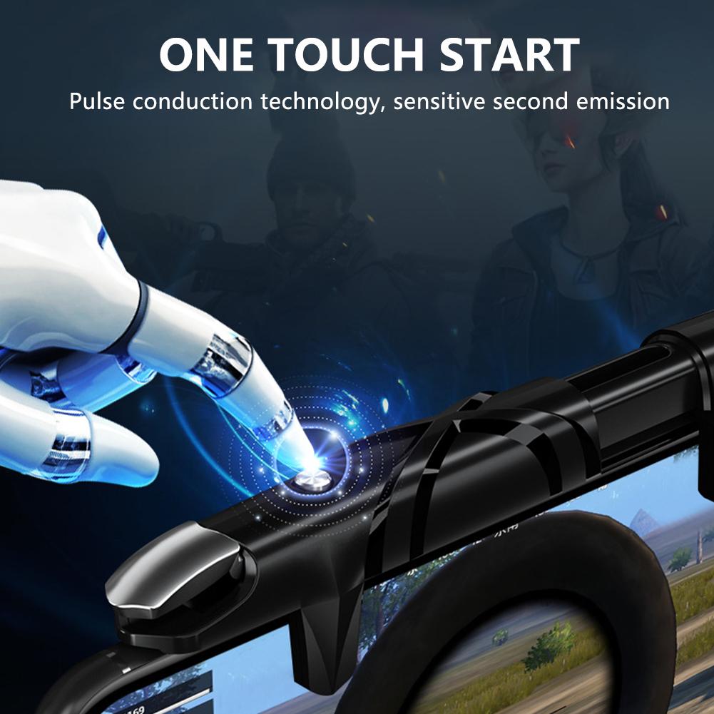 Mobile Phone Joystick Sensitive Shoot Aim Triggers Triggers Joystick Button for PUBG Game Controller Gamepad 5