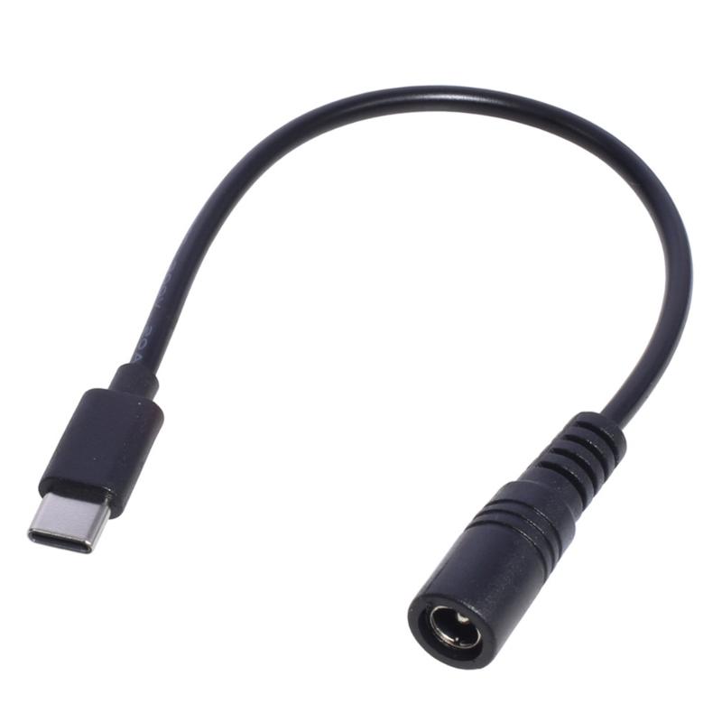 Универсальный кабель питания USB Type-C 5.5x2.1 мм для роутера, светодиодной ленты, вентилятора и устройств 5V(5.5x2.1mm)
