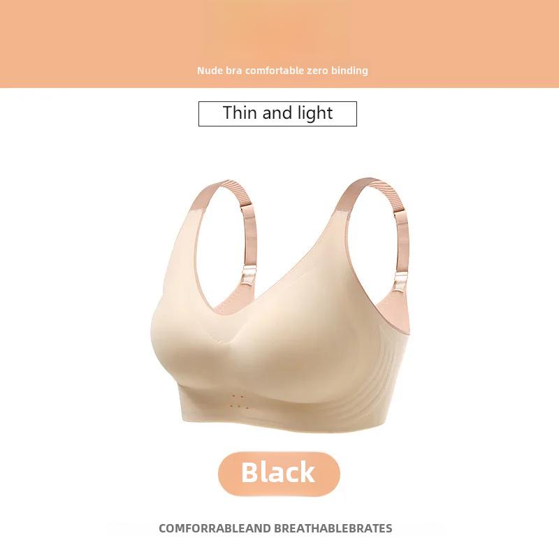 Новые ультратонкие летние бесшовные бюстгальтеры женские спортивные дышащие бюстгальтеры без косточек нейлоновое нижнее белье больших размеров