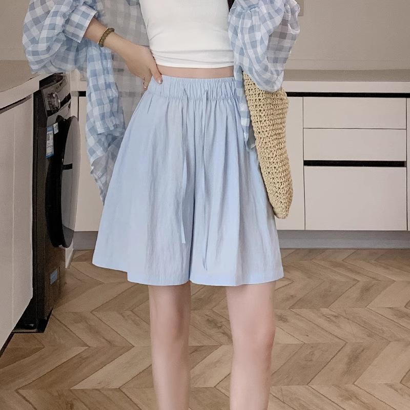 Five-point Yamamoto wide-leg pants women's summer thin outer wear loose home casual breathable bottoming shorts
