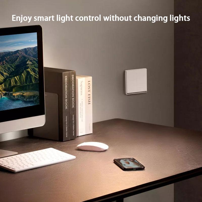 Xiaomi Aqara Smart Wall Switch E1 ZigBee 3.0 With Neutral Wire Smart Switches Work with Aqara Homekit