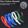 100PCS Buckle Self-locking High Quality Nylon Cable Ties, Reusable Cable Ties, Cable Ties, Adjustable Cable Ties