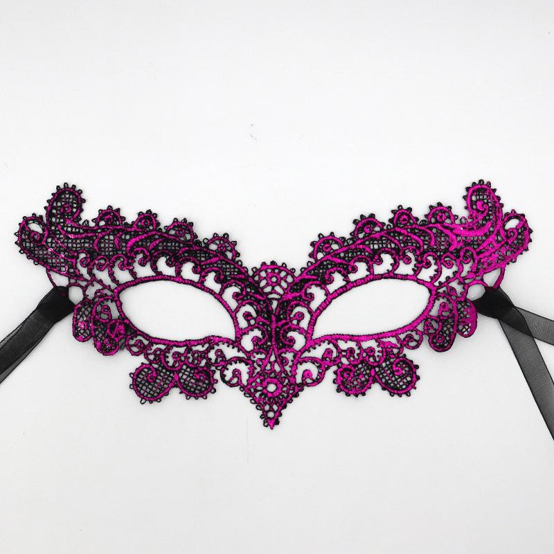 1 шт. Хэллоуин маскарад кружева половина лица без линз очки маскарадный костюм бал принадлежности реквизит