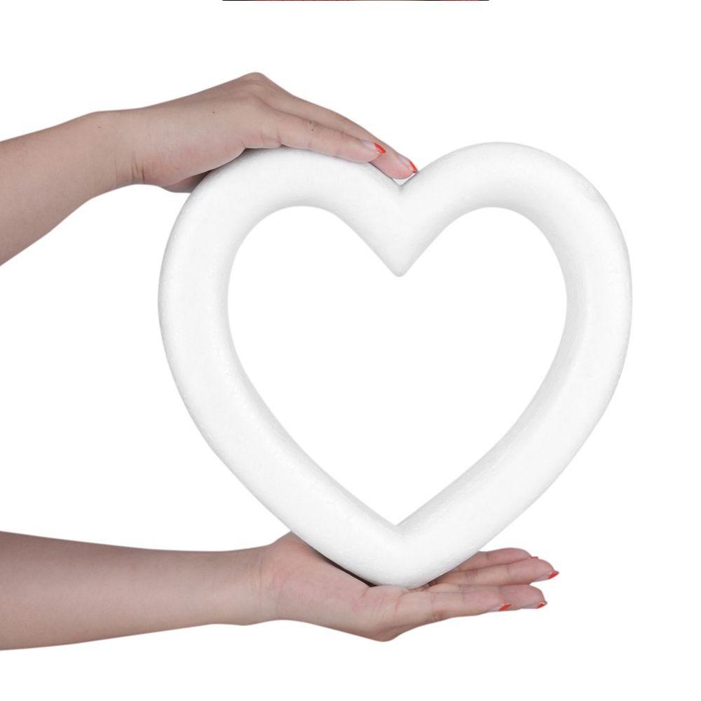 Favors Wedding Decor Hollow Heart Foam Mould White Craft Balls Party Decoration Valentine's Day