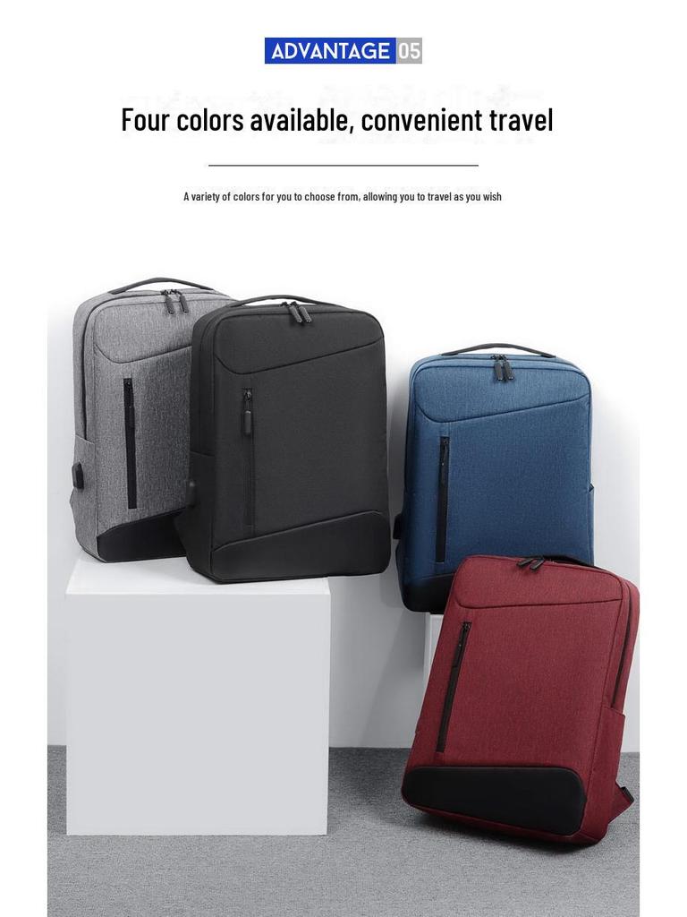 «Высококачественный водонепроницаемый рюкзак Oxford для путешествий, бизнеса и учебы — дизайн унисекс с отделением для ноутбука»