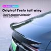 Rear Trunk Spoilers For New Tesla Model 3 Highland 2024 ABS Carbon Fiber Original Model 3 High-performance Exterior Accessories