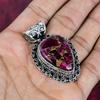 Медный Турмалин Ручной работы Подвеска с драгоценным камнем, 925 Проба Стерлинговое Серебро Красивое Подвесное Ювелирное Изделие