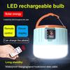 Waterproof Outdoor Solar LED Tent Bulb - Emergency & USB Rechargeable Lighting for Night Markets