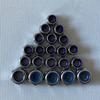 30/150Pcs M4/M5/M6 Nylon Non-slip Self-locking Nuts, Hexagonal Nuts for Construction, Maintenance and Installation