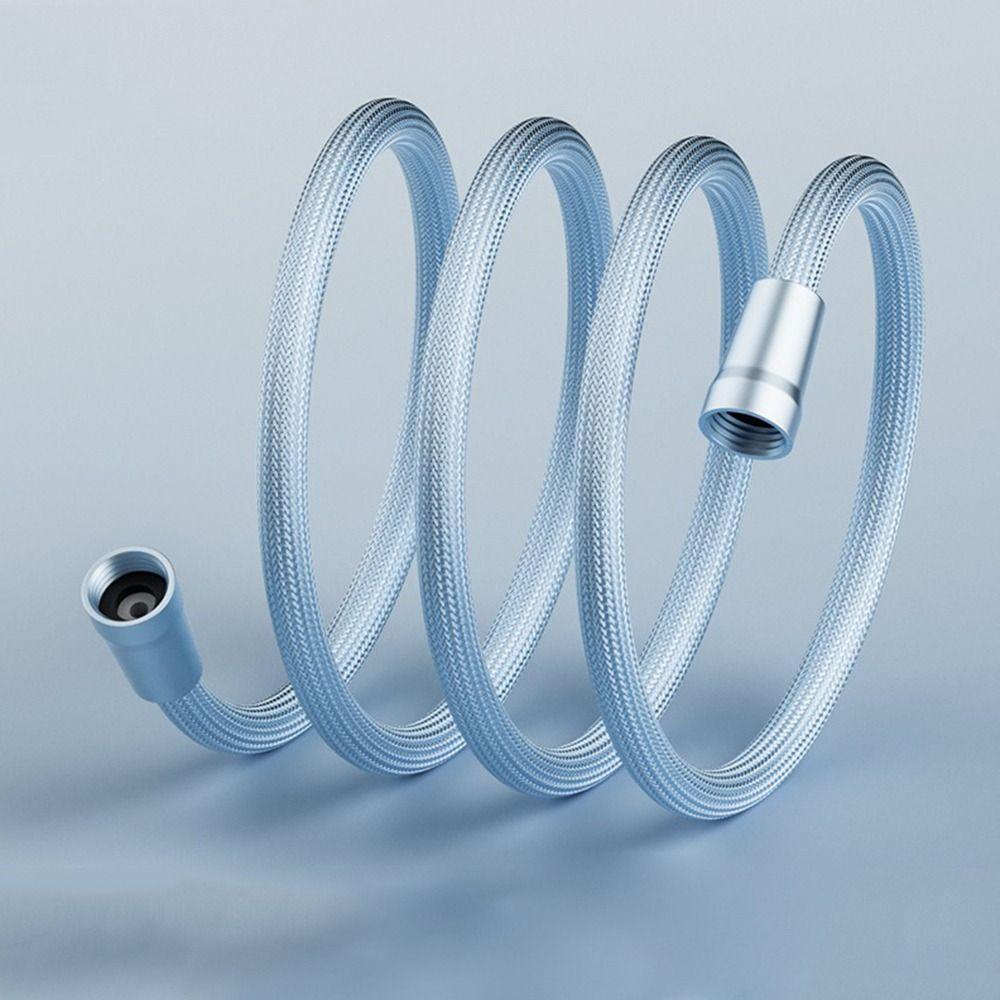 Незакручивающийся ручной шланг для душа универсальный интерфейс для ванны и душа нейлоновая труба аксессуары для ванной комнаты