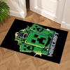 Minecraft Creeper Pixel Art Carpet Design for Decorate room Study room Playrooms Balcony Anti-slip Rug Decorate Offices Best for Christmas