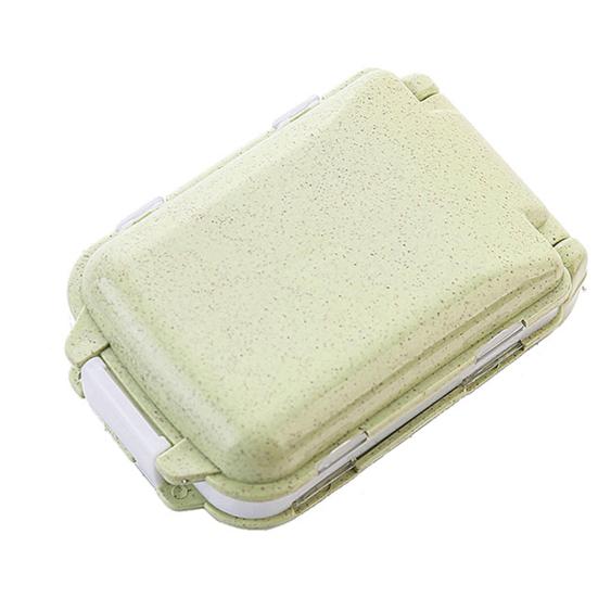 Портативный 8 отсеков, органайзер для хранения таблеток и лекарств, чехол-держатель