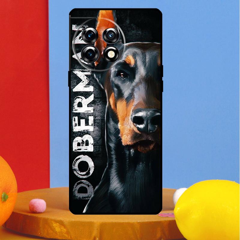 Dachshund Doberman Dog Cover For OnePlus 12 11 13 13R 12R 10 Pro 8T 10T OnePlus Nord 4 CE 2 3 Lite N10 N20 N30 Case