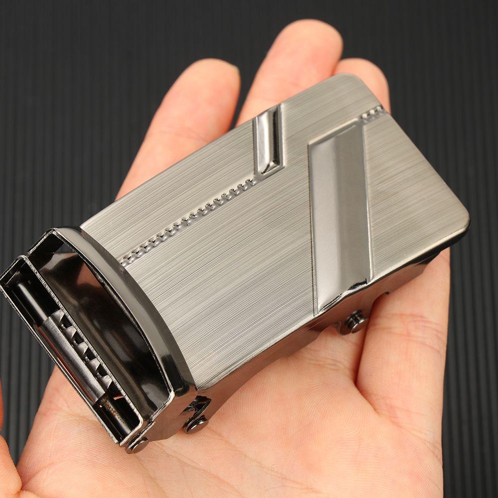 Automatic Buckle Adjustable Leisure Belt Head Men's Belt Head Belt Buckle Business Accessories