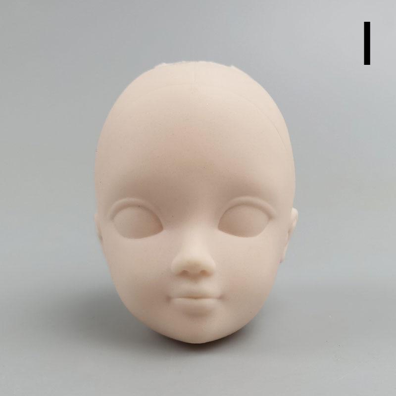 Кукольные пластиковые мягкие головы для поделок