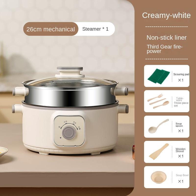 Электрическая пароварка для тушения и приготовления пищи Встроенная электрическая пароварка Паровая камера Бытовая Небольшая трехслойная Многофункциональная Многослойная большая вместимость