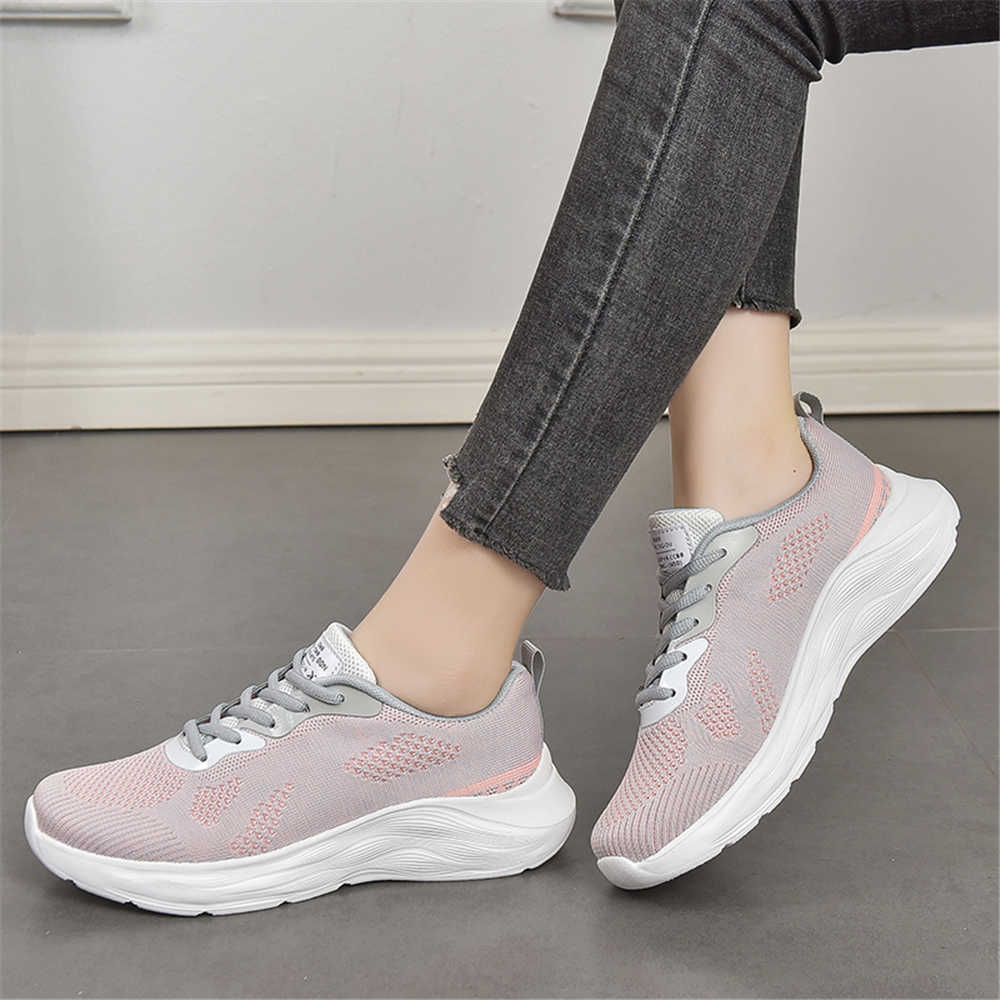 Fashion With Ties Summer Boots Woman Woven Black And Red Shoes Women's Sneakers Original Sport Bascket On Sale Leisure