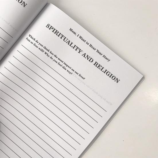 Записная книжка Mom Story Guided Journal, чтобы поделиться своей жизнью, своей любовью, матерью