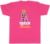 Personalised Queen of Dinosaurs Unisexs TShirt Tee Gift Top