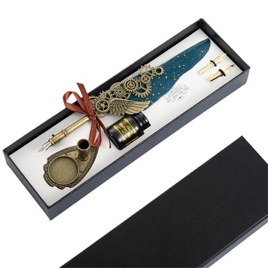 1 комплект перьевой ручки, красивый, многофункциональный, нежный, полезный, высококачественный подарок для кабинета