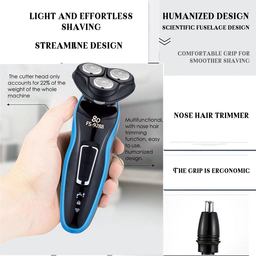 ЭлектробритваУсы Бритва для бритья Средство для удаления волос в носу Бакенбарды Парикмахерские машинки для стрижки